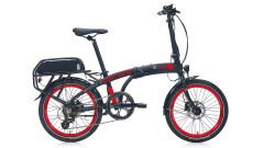 Carraro Ego 2.1 Elektrikli Katlanır Bisiklet Mat-Siyah-Kırmızı-Gri
