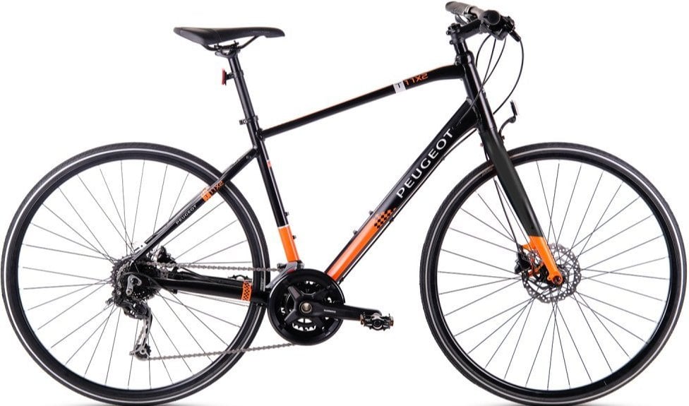 Peugeot T11x2 Trekking Bisiklet Siyah - Sarı 53 cm