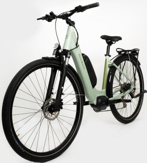 Olli Balli Efes 28 Jant Elektrikli Şehir Bisikleti Mint Yeşil