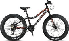 Kron FXC 500 Disk Fren 26 Jant Dağ Bisikleti Mat Siyah-Neon Turuncu/Gri