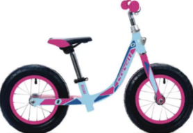 Corelli New Fluss Denge Bisikleti Beyaz-Kırmızı