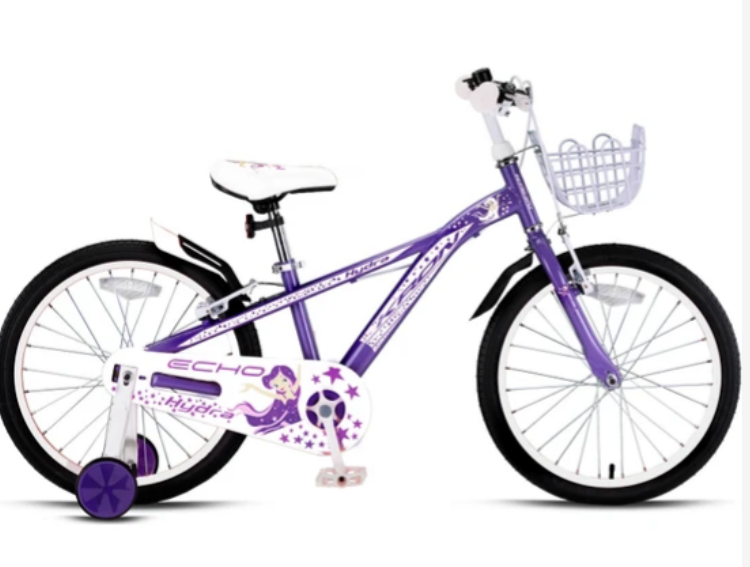 Kron Hydra 16 Jant Kız Çocuk Bisiklet Mor-Beyaz