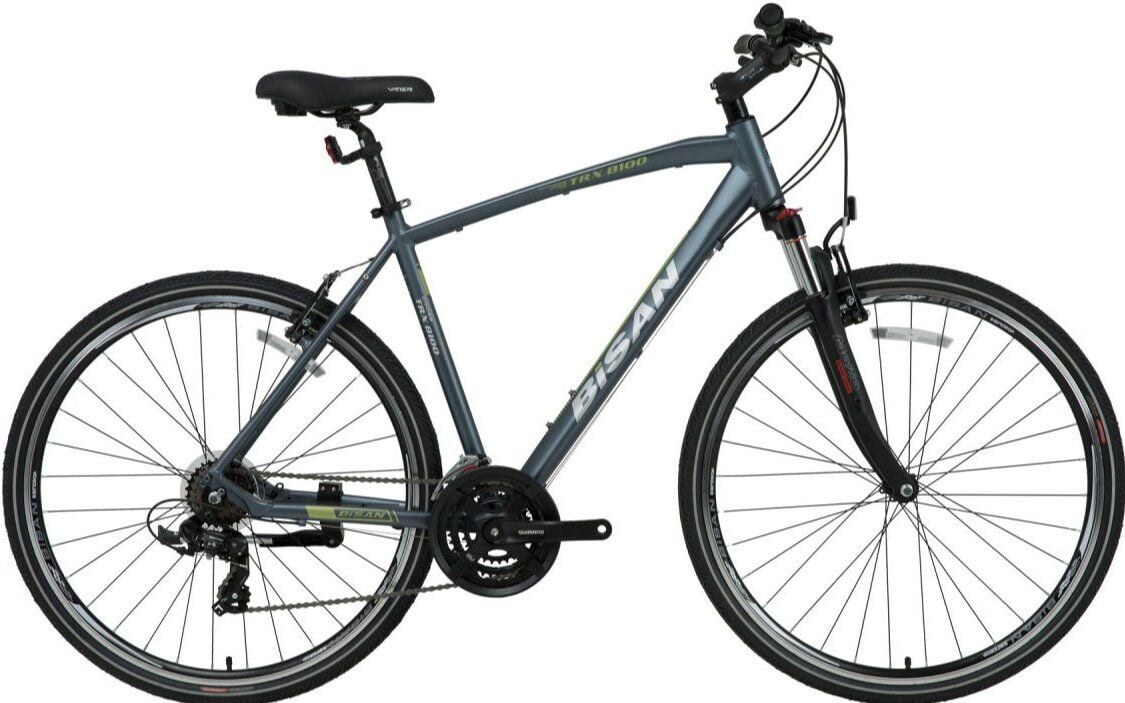 Bisan Trx 8100 28 Jant Şehir Bisikleti Mat Siyah 46 cm