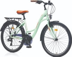 Corelli Glowie 24 Jant Şehir Bisikleti Mint Yeşil