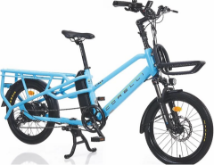 Corelli Xtra 20 Jant Çift Akü Elektrikli Şehir Bisikleti Mavi