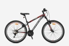 Kron Vortex 4.0 26 Jant Dağ Bisikleti Mat Siyah-Gri/Kırmızı