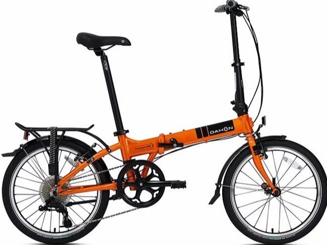 Dahon Vitesse D8 Katlanır Bisiklet Turuncu