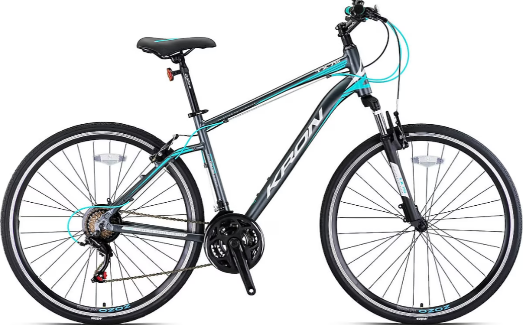 Kron TX75 28 Jant Trekking Bisiklet Mat Füme Gri Turkuaz 46 cm