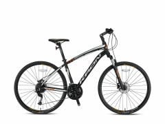 Kron TX450 Hidrolik Disk 28 Jant Trekking Bisiklet Mat Siyah-Yeşil 46 cm