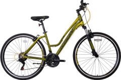Kron TX75 Lady 28 Jant Trekking Bisiklet Çağla Yeşil Sarı Siyah 43 cm