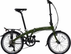 Dahon Mu D8 Katlanır Bisiklet Haki Yeşil