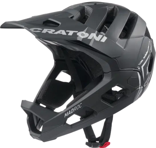 Kask Fullface Cratoni Madroc Mat Black S-M 54-58 cm
