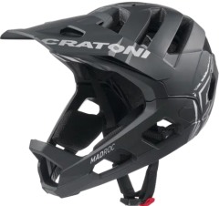 Kask Fullface Cratoni Madroc Mat Black S-M 54-58 cm