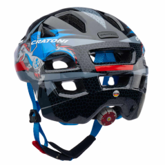Kask Çocuk Maxster Black Dragon Cratoni S-M 51-56 cm
