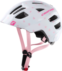 Kask Çocuk Maxster Heart Rose Cratoni S-M 51-56 cm