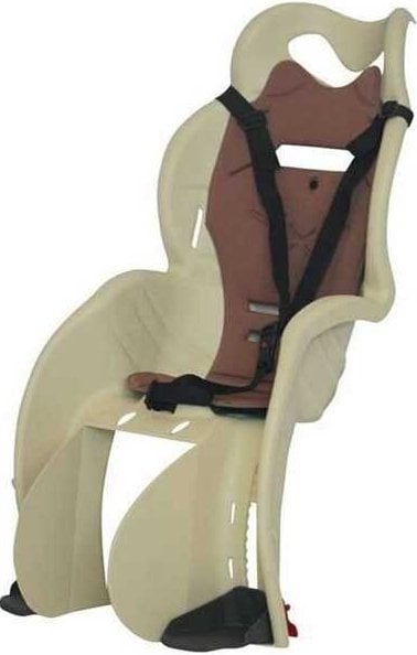 Çocuk Taşıyıcı Bisiklet Koltuğu Bagaj Bağlantılı Krem-Kahve  HTP