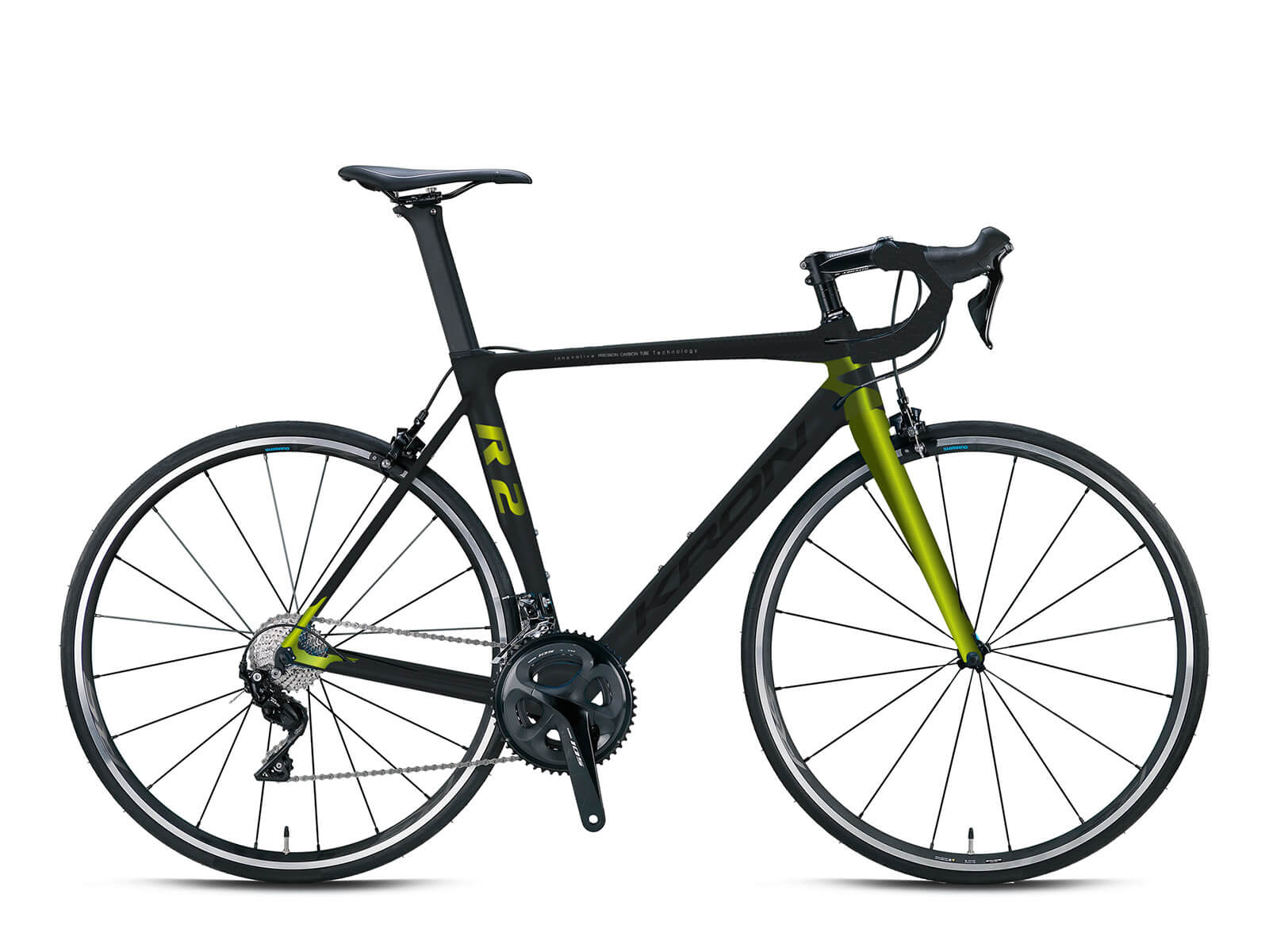 Kron R2 Karbon Yol Bisikleti Siyah-Gold 54 Cm