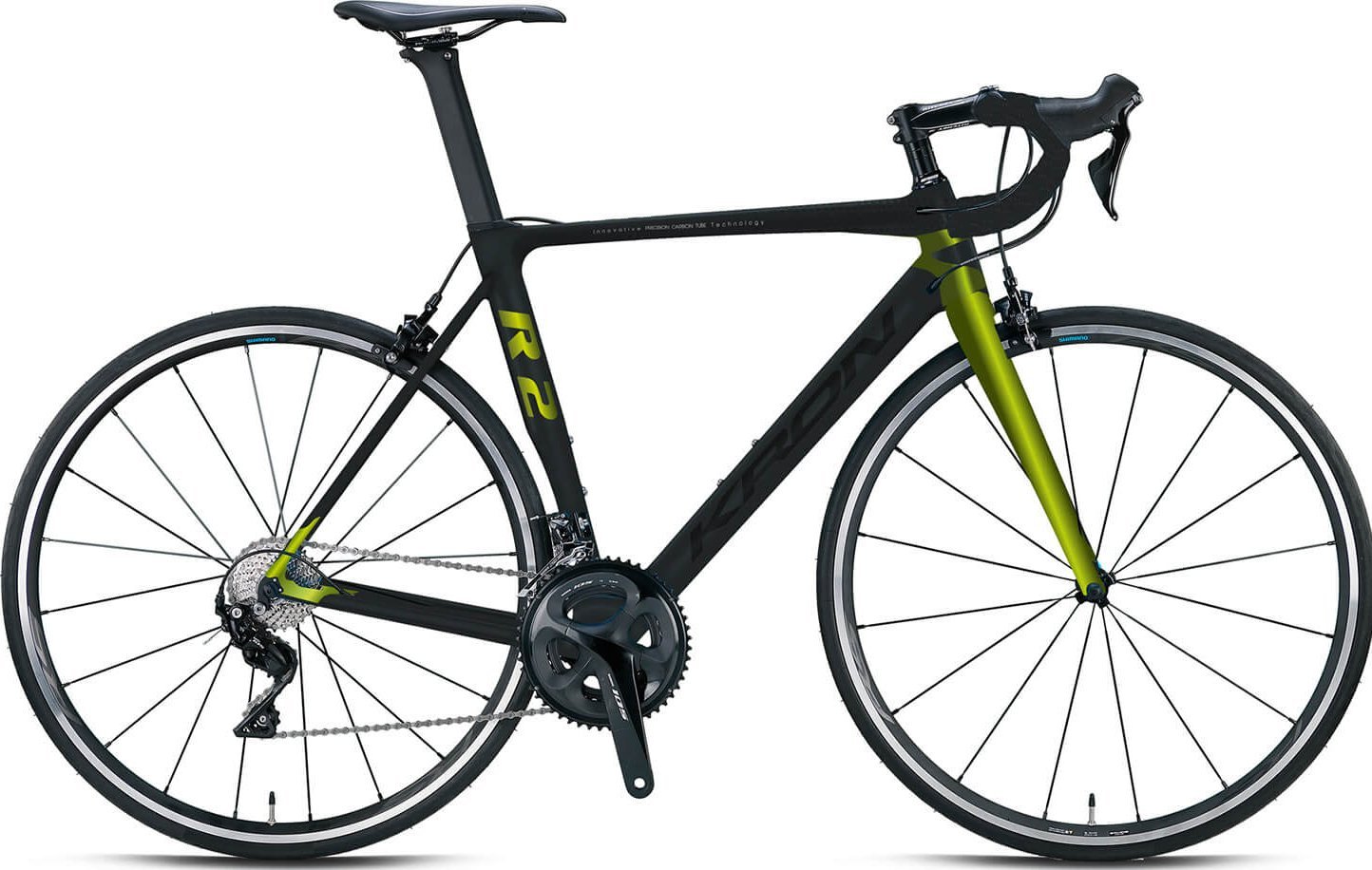 Kron R2 Karbon Yol Bisikleti Siyah-Gold 54 Cm