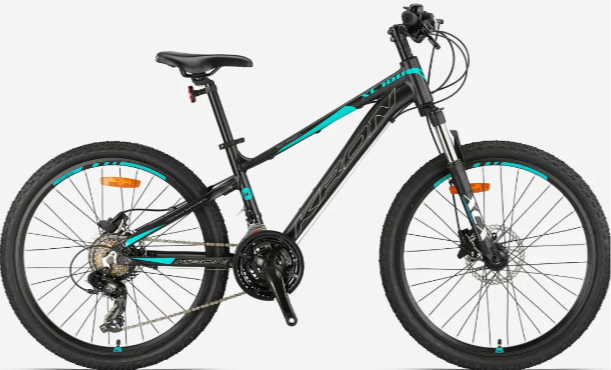 Kron XC100 Hidrolik Disk 24 Jant Dağ Bisikleti Siyah-Turkuaz