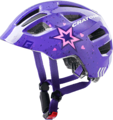 Kask Çocuk Maxster Star Purple Glossy Cratoni S-M 51-56 cm
