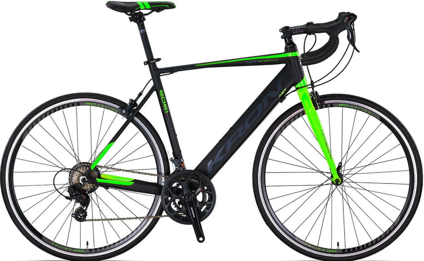 Kron RC 1000 28 Jant Yol Bisikleti Siyah-Neon Yeşil 52 cm