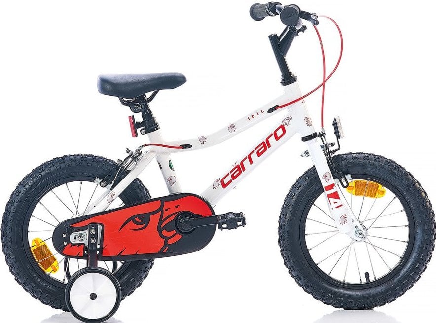 Carraro Red Eagle 14'' Erkek Çocuk Bisikleti Beyaz-Kırmızı