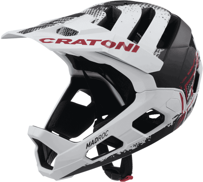 Kask Fullface Cratoni Madroc Mat White S-M 54-58 cm
