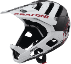 Kask Fullface Cratoni Madroc Mat White S-M 54-58 cm
