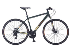 Salcano City Life 21S Unisex Hidrolik Fren 28 Jant Şehir Bisikleti Haki-Krem/Turuncu 41 cm