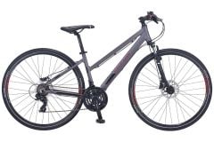 Salcano City Life 21S Unisex Hidrolik Fren 28 Jant Şehir Bisikleti Haki-Krem/Turuncu 41 cm