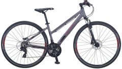 Salcano City Life 21S Unisex Hidrolik Fren 28 Jant Şehir Bisikleti Haki-Krem/Turuncu 41 cm