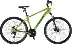 Kron TX75 Disk Fren 28 Jant Trekking Bisiklet Mat Haki Siyah Turuncu 46 cm