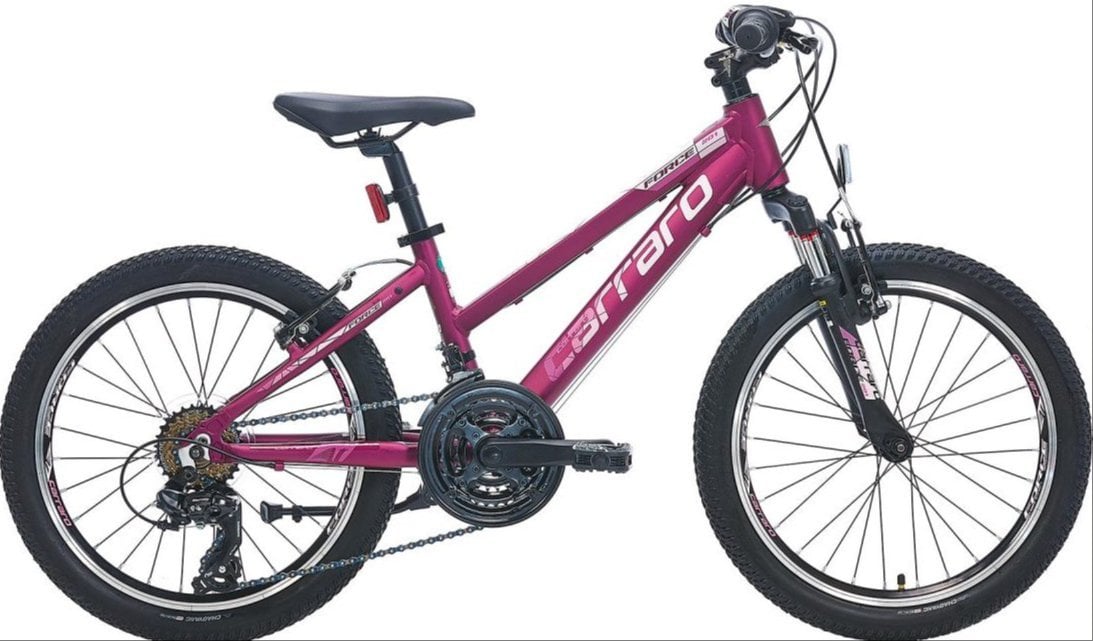 Carraro Force 201 20 Jant Erkek Çocuk Bisikleti Siyah-Mor