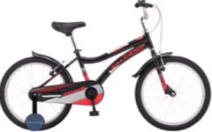 Salcano Attack 16 Jant Çocuk Bisikleti Siyah-Kırmızı