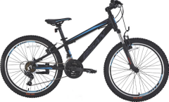 Bisan Cooper 20 Jant V Fren Çocuk Bisikleti Siyah-Mavi