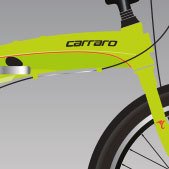 Carraro Flexi 106 Katlanır Bisiklet Gri
