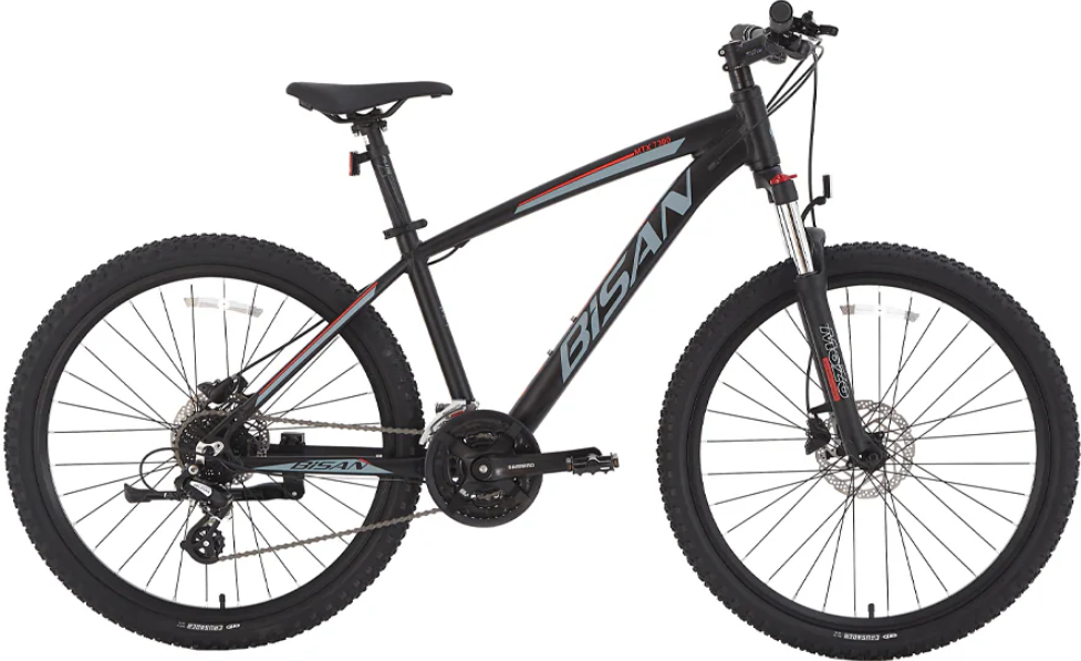 Bisan MTX 7300 29 Jant Dağ Bisikleti Mat Siyah-Gri 43 cm