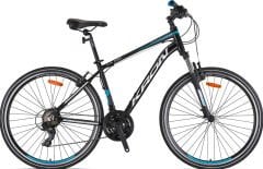 Kron TX100 28 Jant Trekking Bisiklet Mat Siyah-Gri/Mavi 46 cm