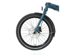 Carraro Flexi 121 D Katlanır Bisiklet Gri Siyah