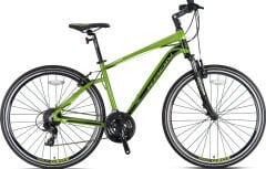 Kron TX150 28 Jant Trekking Bisiklet Mat Haki-Sarı Siyah 51 cm