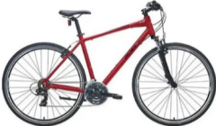 Carraro Sportive 220 28 Jant 21 Vites Şehir Bisikleti Mat Krom Kırmızı-Siyah