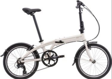 Tern Link A7 Katlanır Bisiklet Beyaz/Kahverengi ST