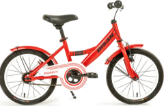 Bisan Ponny 16 Jant Çocuk Bisikleti Kırmızı