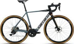 Carraro Competizone 105 Di2 Yol Yarış Bisikleti Mat Siyah-Gri Bronz 54 cm