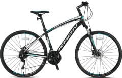 Kron TX450 Hidrolik Disk 28 Jant Trekking Bisiklet Mat Siyah-Yeşil 51 cm