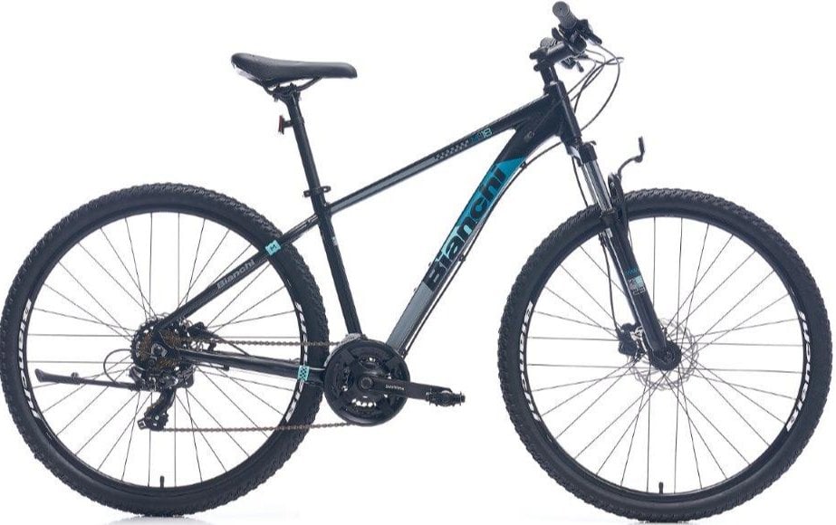Bianchi M0018 Hidrolik Fren 21 Vites 29 Jant Dağ Bisikleti Siyah-Turkuaz 48 cm