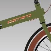 Carraro Flexi 121 Katlanır Bisiklet Turkuaz