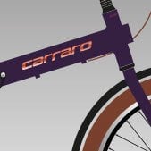 Carraro Flexi 121 Katlanır Bisiklet Turkuaz