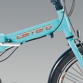 Carraro Flexi 121 Katlanır Bisiklet Turkuaz