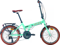 Carraro Flexi 121 Katlanır Bisiklet Turkuaz